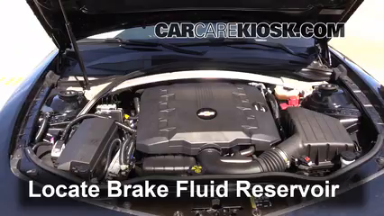 2015 Chevrolet Camaro LT 3.6L V6 Convertible Líquido de frenos Agregar fluido